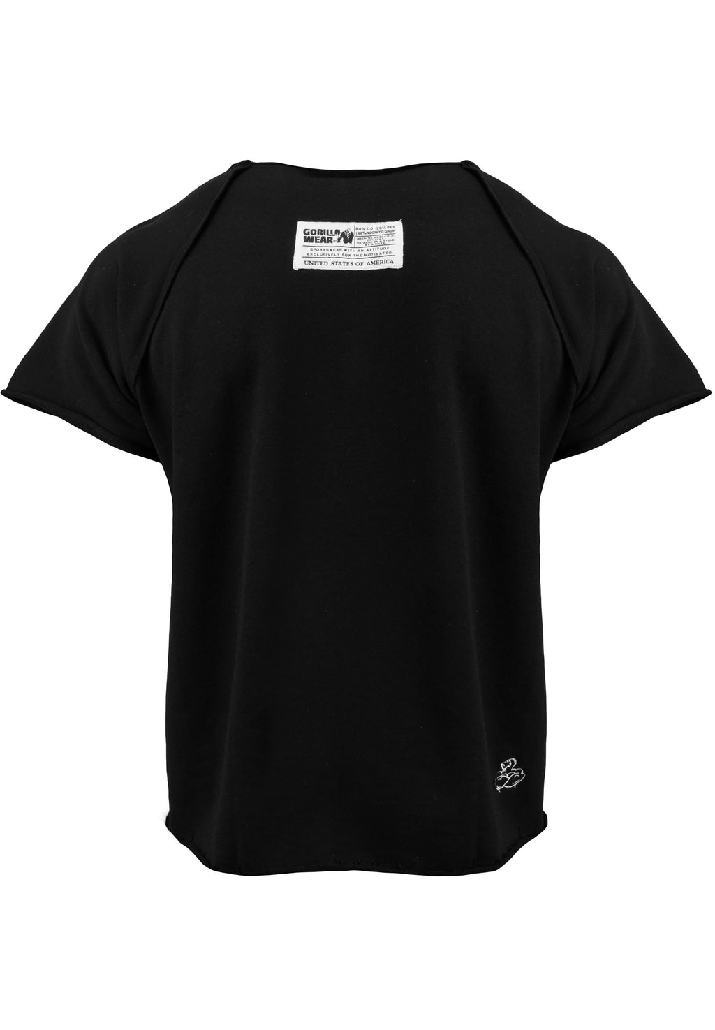 Gorilla Wear Classic Work Out Top - Zwart