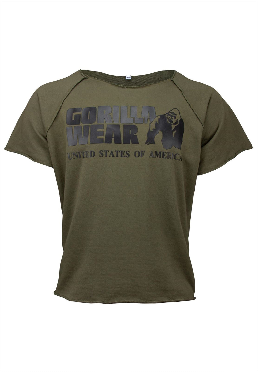 Gorilla Wear Classic Work Out Top - Legergroen