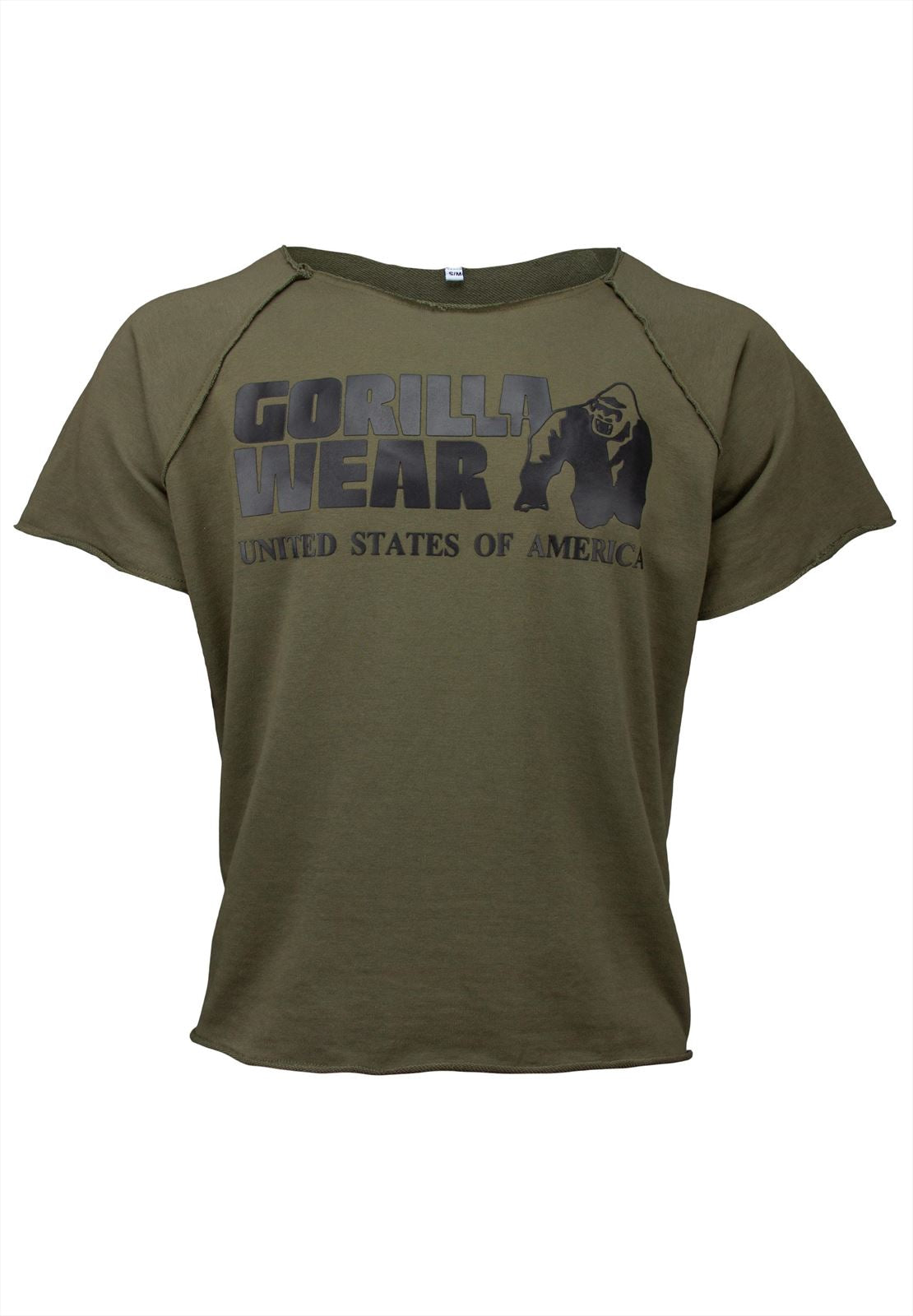 Gorilla Wear Classic Work Out Top - Legergroen