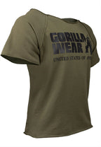 Gorilla Wear Classic Work Out Top - Legergroen