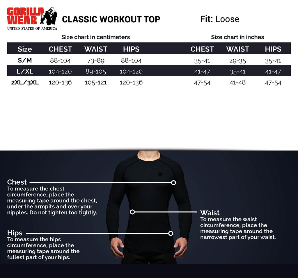 Gorilla Wear Classic Work Out Top - Legergroen