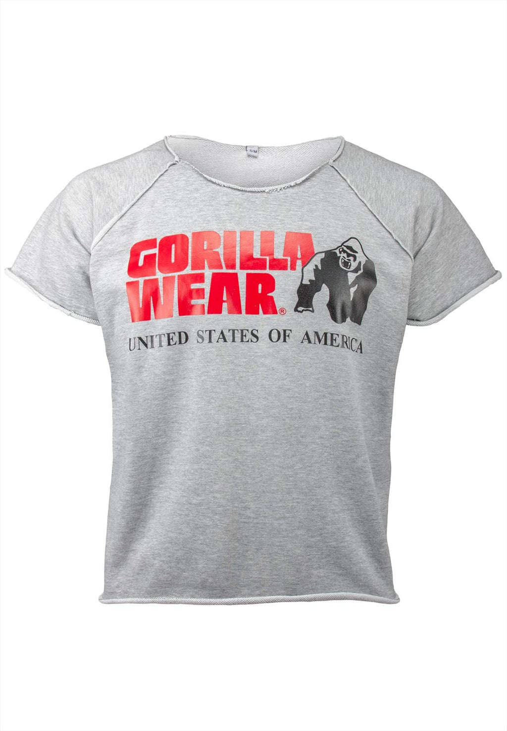 Gorilla Wear Classic Work Out Top - Grijs