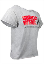 Gorilla Wear Classic Work Out Top - Grijs