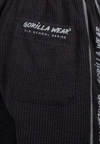Gorilla Wear Buffalo Old School Workout Shorts - Zwart/Grijs