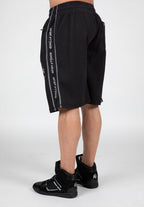 Gorilla Wear Buffalo Old School Workout Shorts - Zwart/Grijs