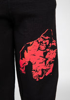 Gorilla Wear Buffalo Old School Trainingsbroek - Zwart/Rood