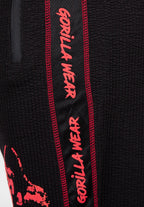 Gorilla Wear Buffalo Old School Trainingsbroek - Zwart/Rood