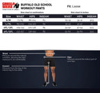 Gorilla Wear Buffalo Old School Trainingsbroek - Zwart/Rood