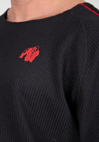 Gorilla Wear Buffalo Old School Workout T-Shirt - Zwart/Rood