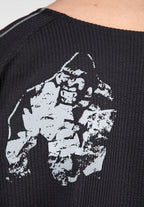 Gorilla Wear Buffalo Old School Workout T-Shirt - Zwart/Grijs
