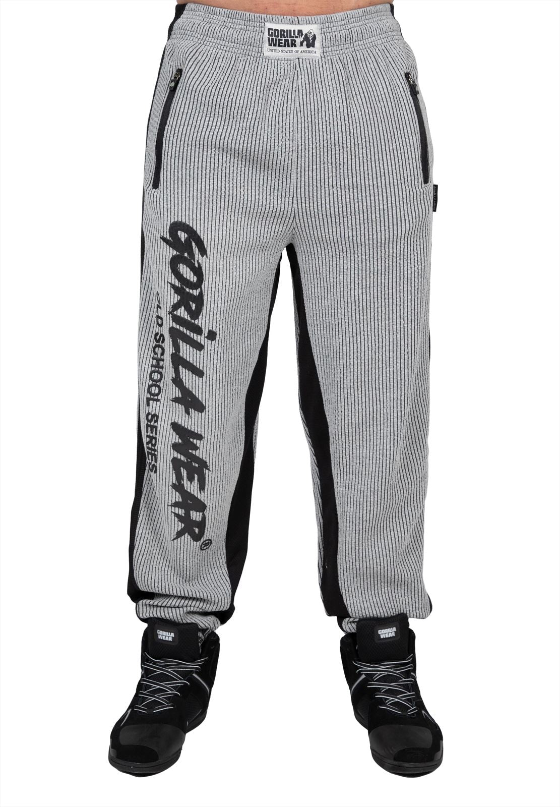 Gorilla Wear Augustine Old School Trainingsbroek - Grijs