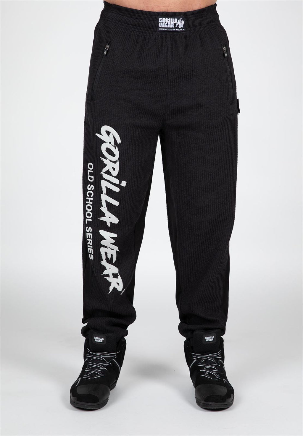 Gorilla Wear Augustine Old School Trainingsbroek - Zwart