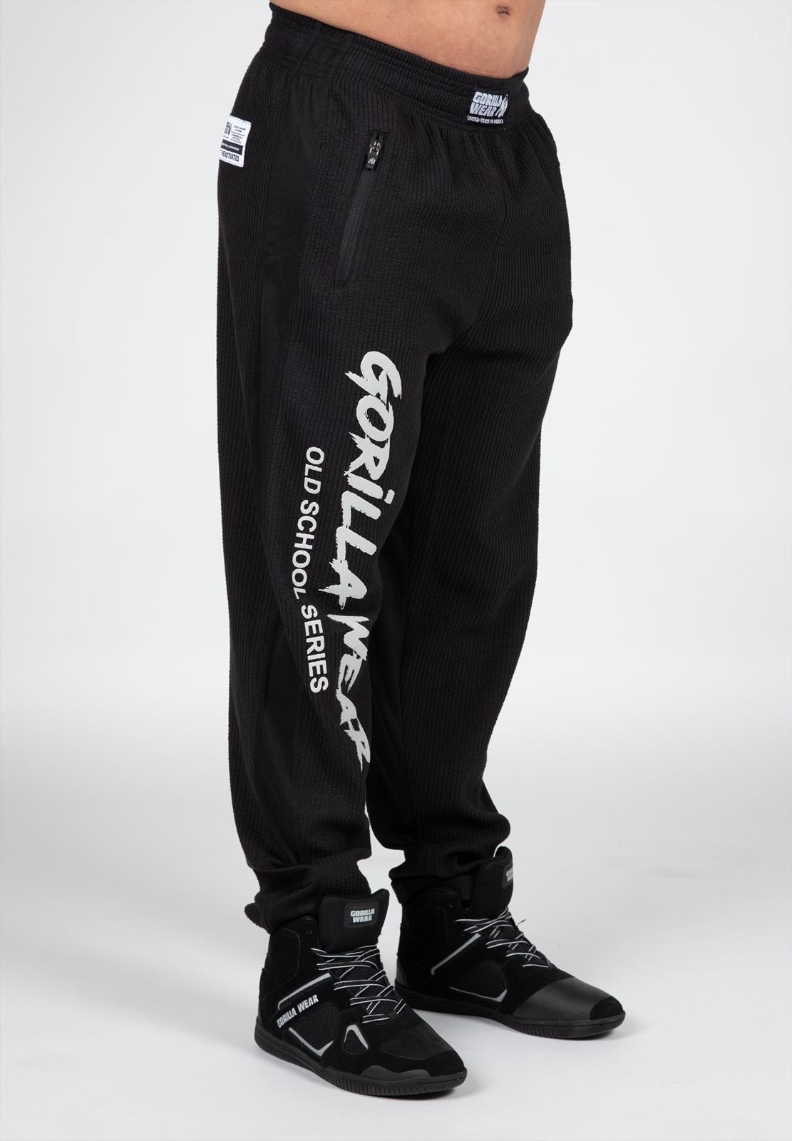 Gorilla Wear Augustine Old School Trainingsbroek - Zwart