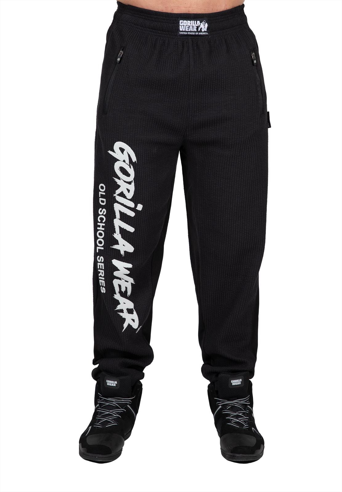 Gorilla Wear Augustine Old School Trainingsbroek - Zwart