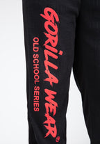 Gorilla Wear Augustine Old School Trainingsbroek - Zwart/Rood