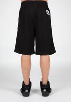 Gorilla Wear Augustine Old School Shorts - Zwart/Rood