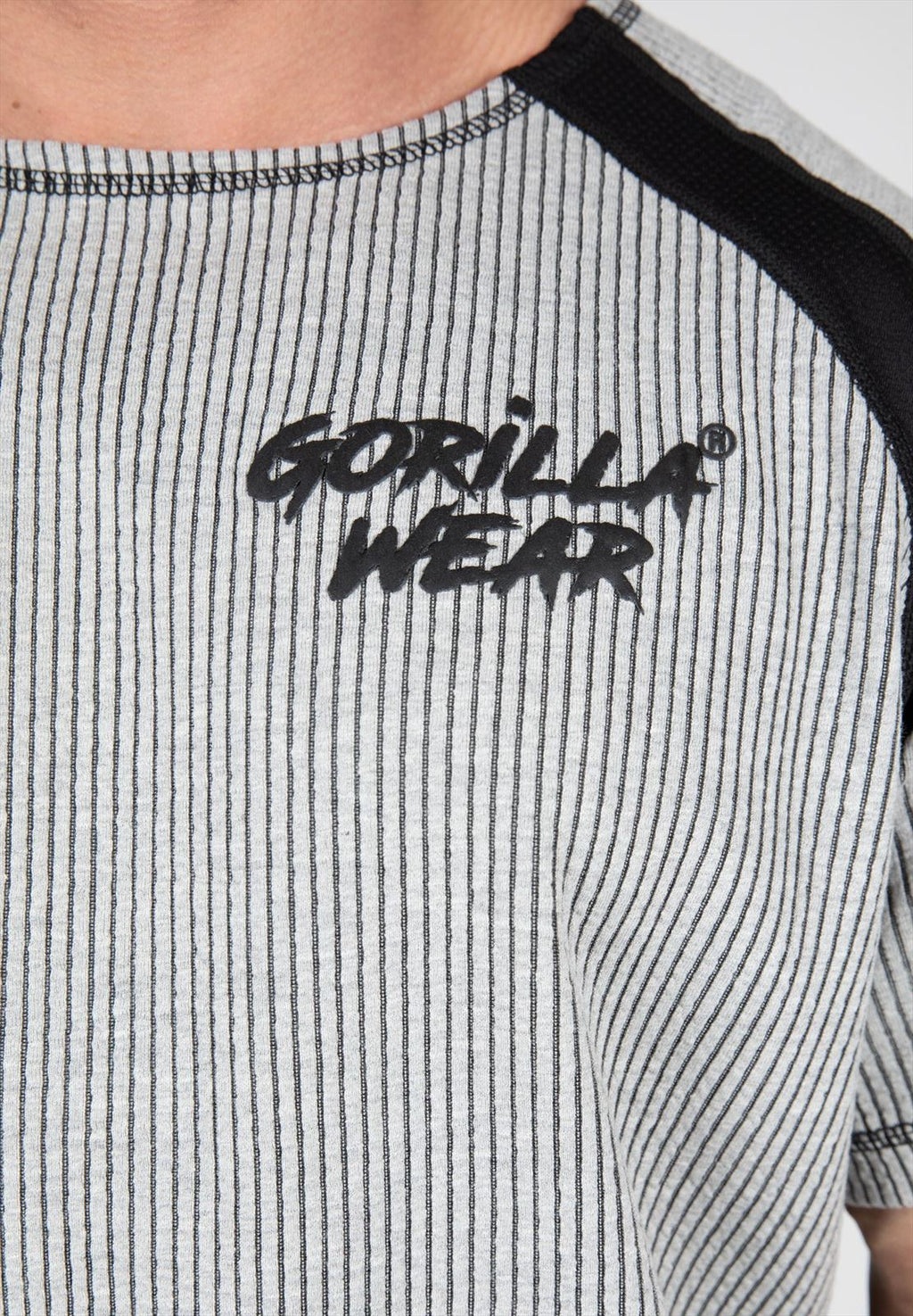 Gorilla Wear Augustine Old School Work Out Top - Grijs