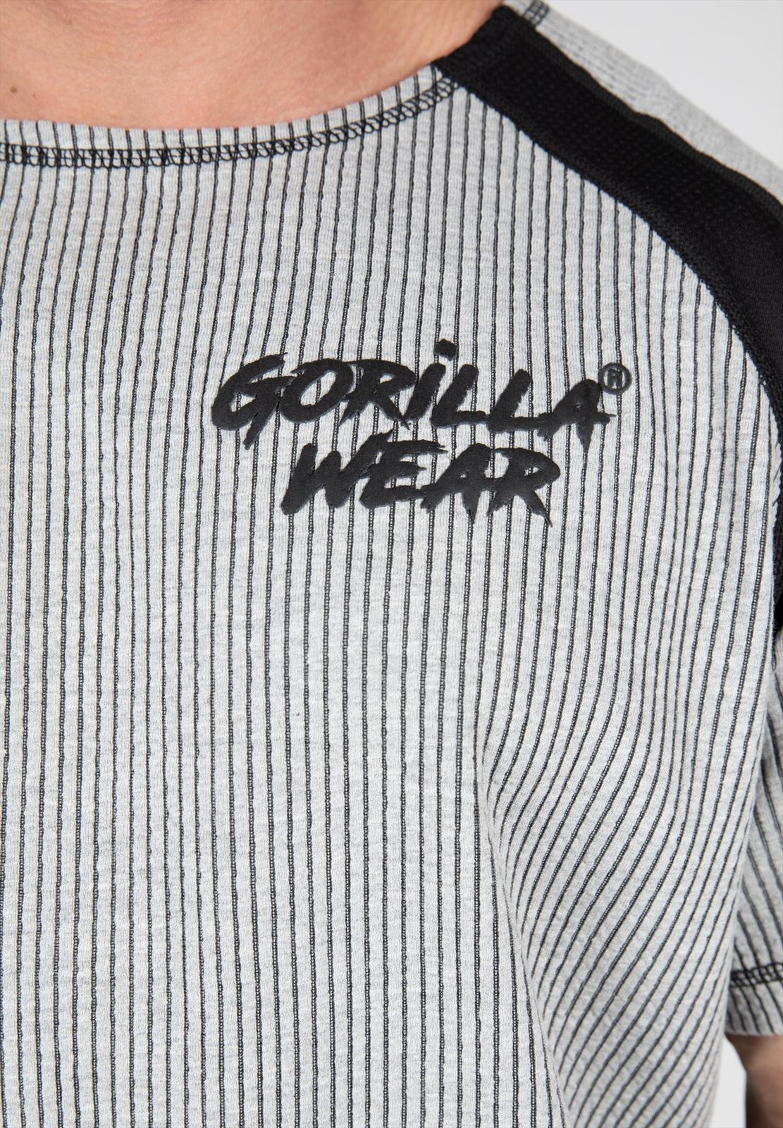 Gorilla Wear Augustine Old School Work Out Top - Grijs