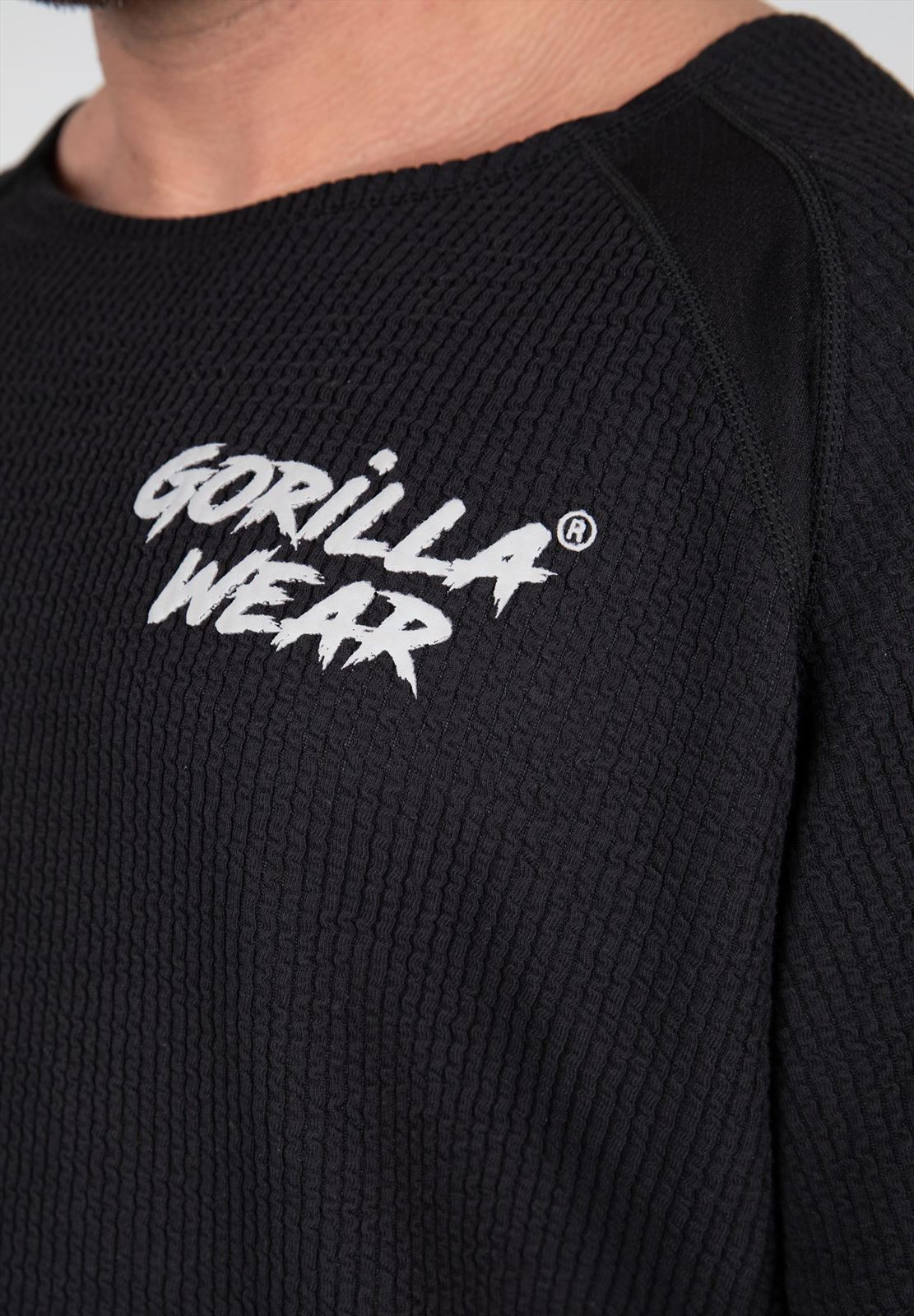 Gorilla Wear Augustine Old School Work Out Top - Zwart