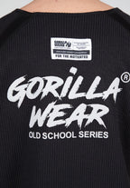 Gorilla Wear Augustine Old School Work Out Top - Zwart