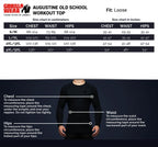 Gorilla Wear Augustine Old School Work out Top - Zwart/Rood