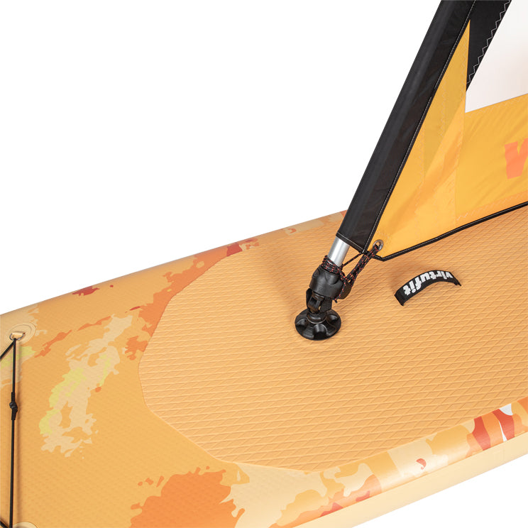 Virtufit Supboard Surfer 305 - Oranje - Inclusief Windzeil en accessoires