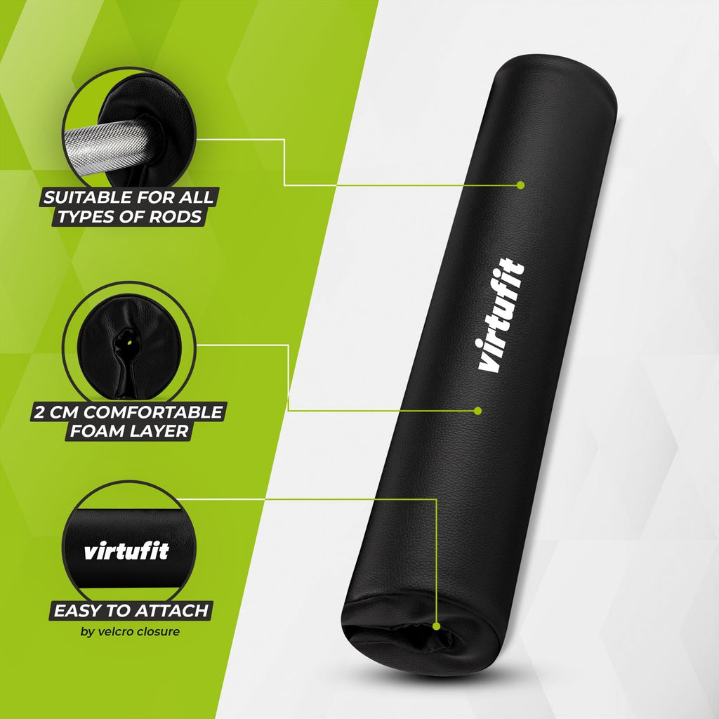VirtuFit Bar Pad Pro - Luxe Nekbeschermer voor Halterstang