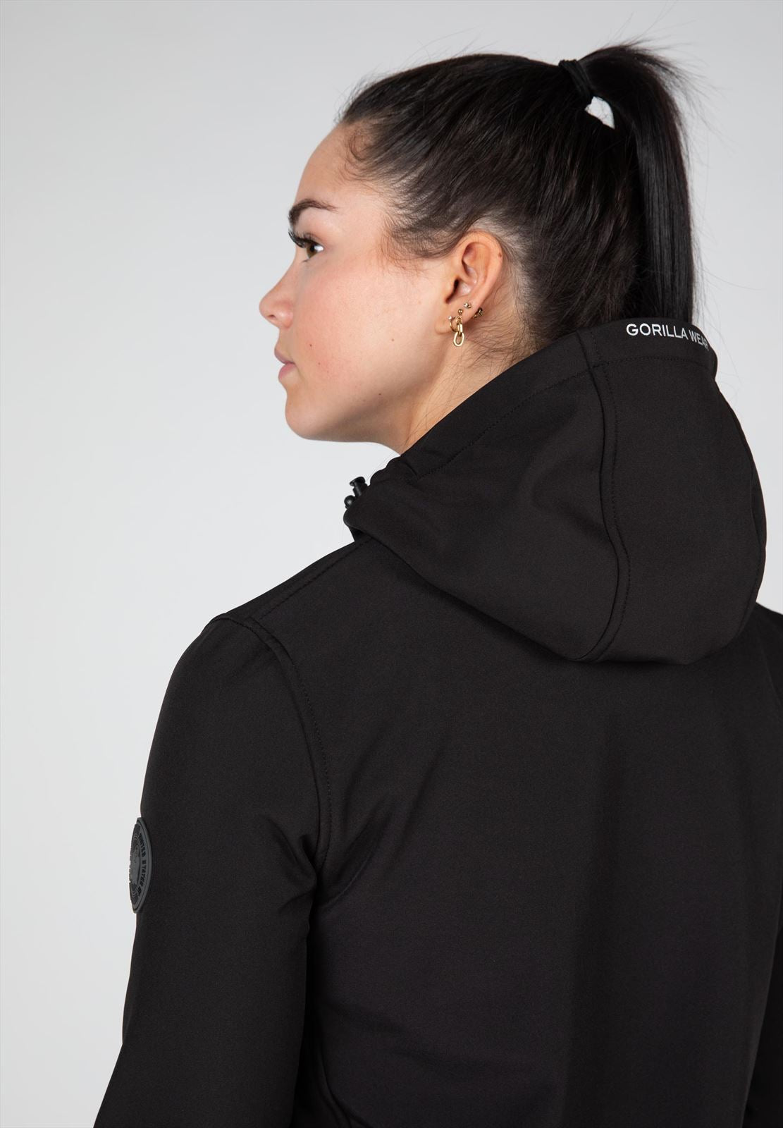 Gorilla Wear Mina Softshell Jas - Zwart
