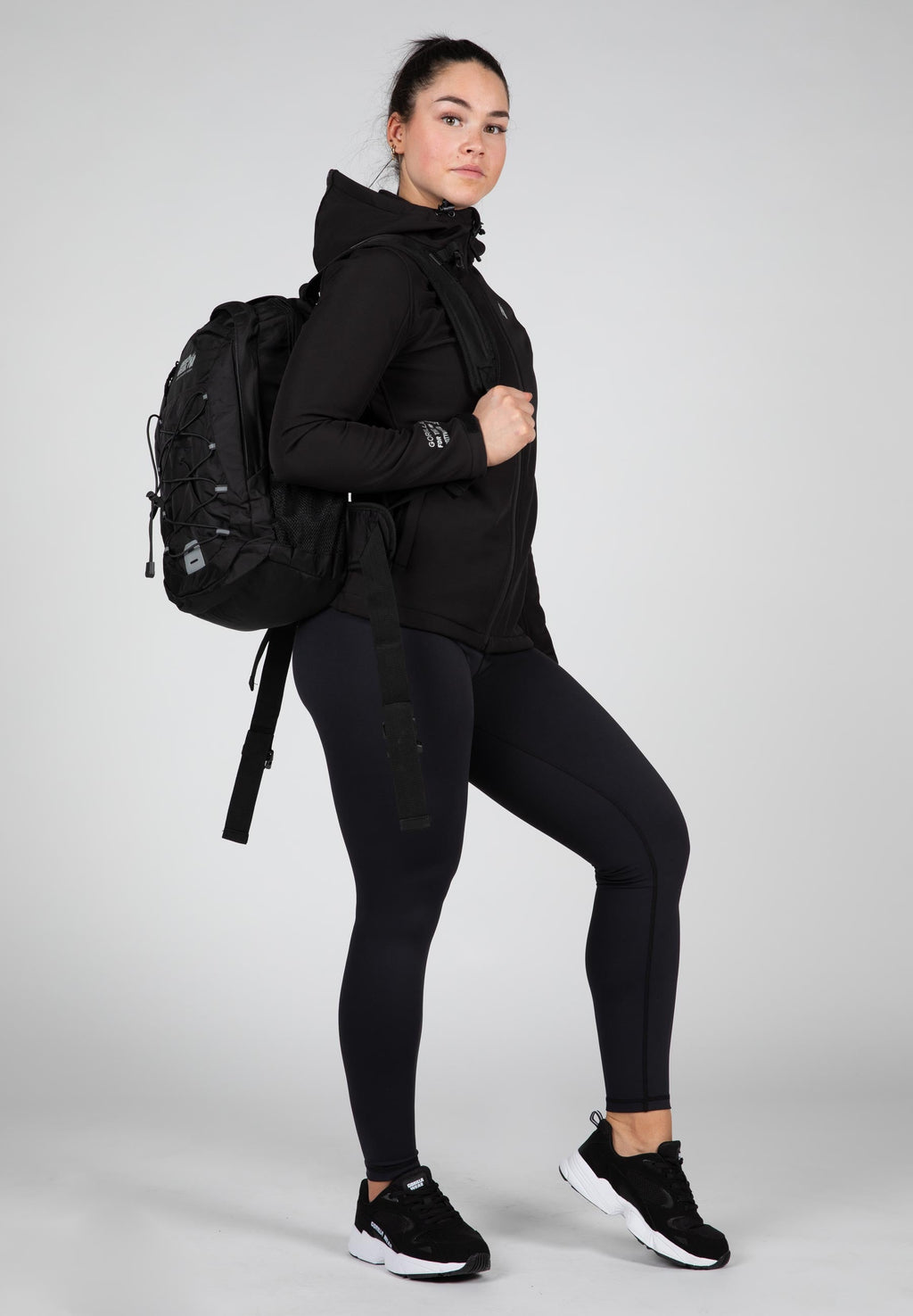 Gorilla Wear Mina Softshell Jas - Zwart