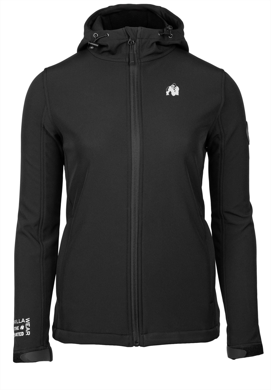 Gorilla Wear Mina Softshell Jas - Zwart