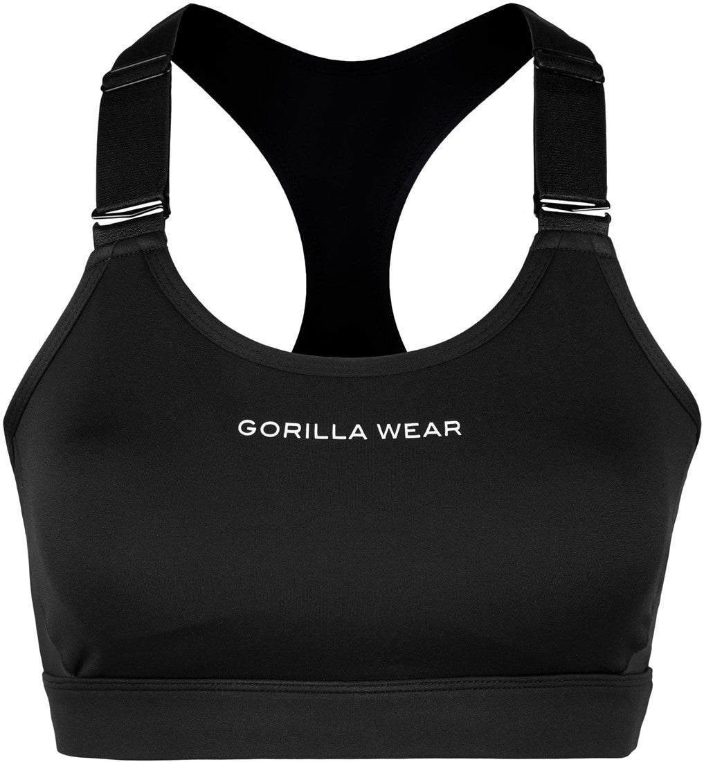 Gorilla Wear Monroe Sportbeha - Zwart