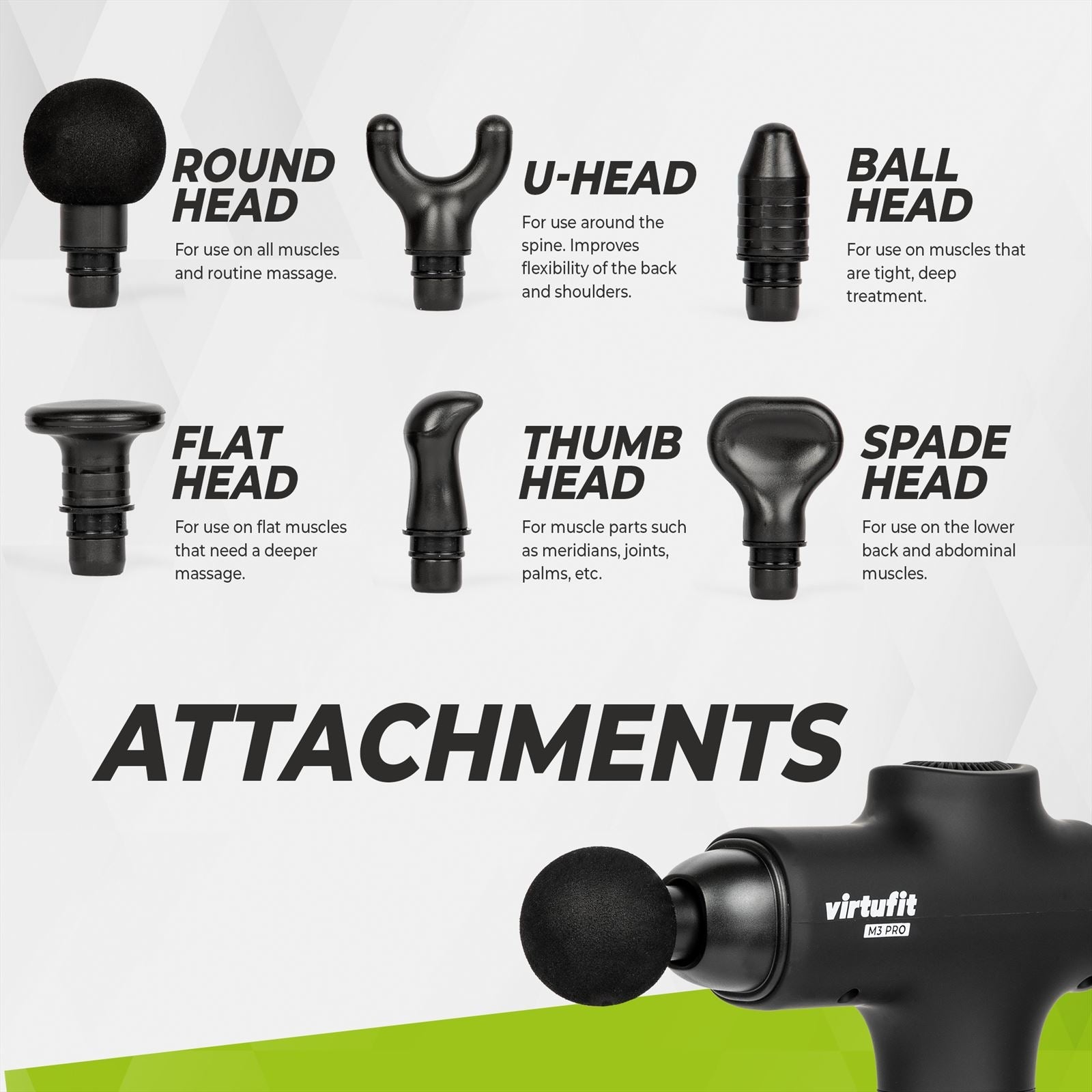 VirtuFit M3 Pro Premium Massage Gun