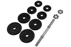 VirtuFit Dumbbellset Pro - Verstelbare Halterset - Gietijzer - 2 x 15 kg
