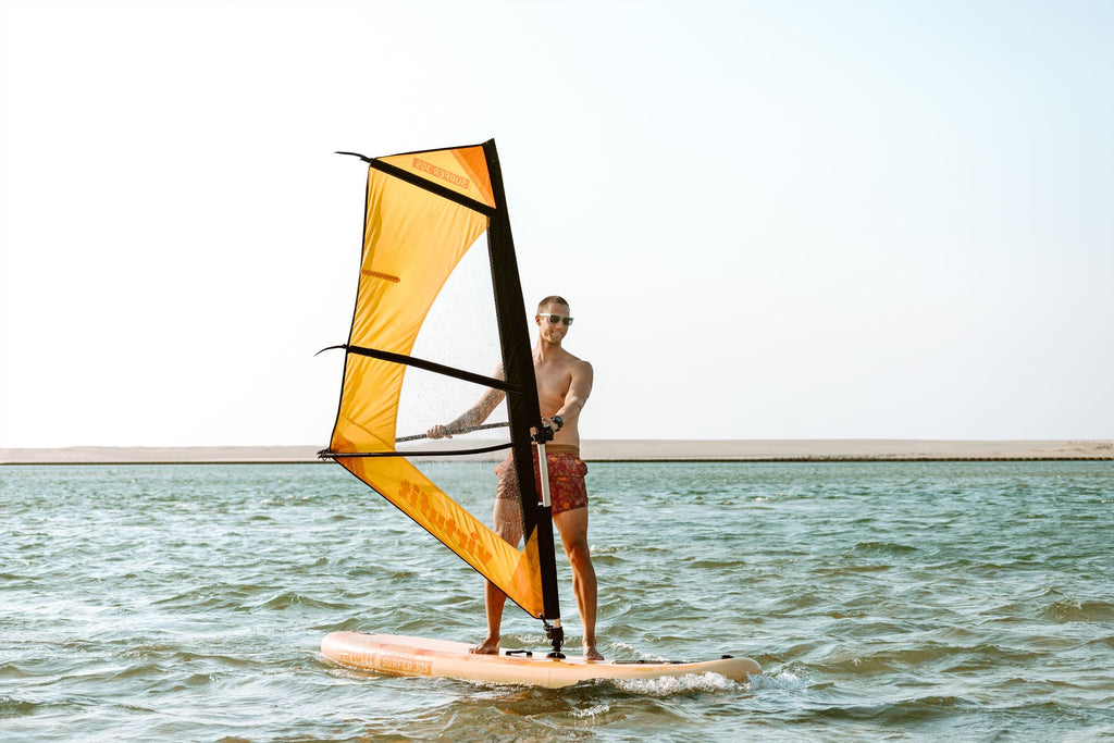 Virtufit Supboard Surfer 305 - Oranje - Inclusief Windzeil en accessoires