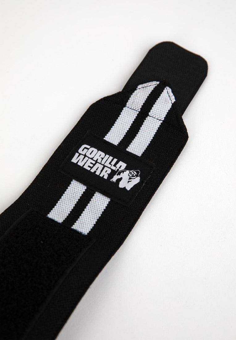 Gorilla Wear Ankle Wraps - Zwart/Wit