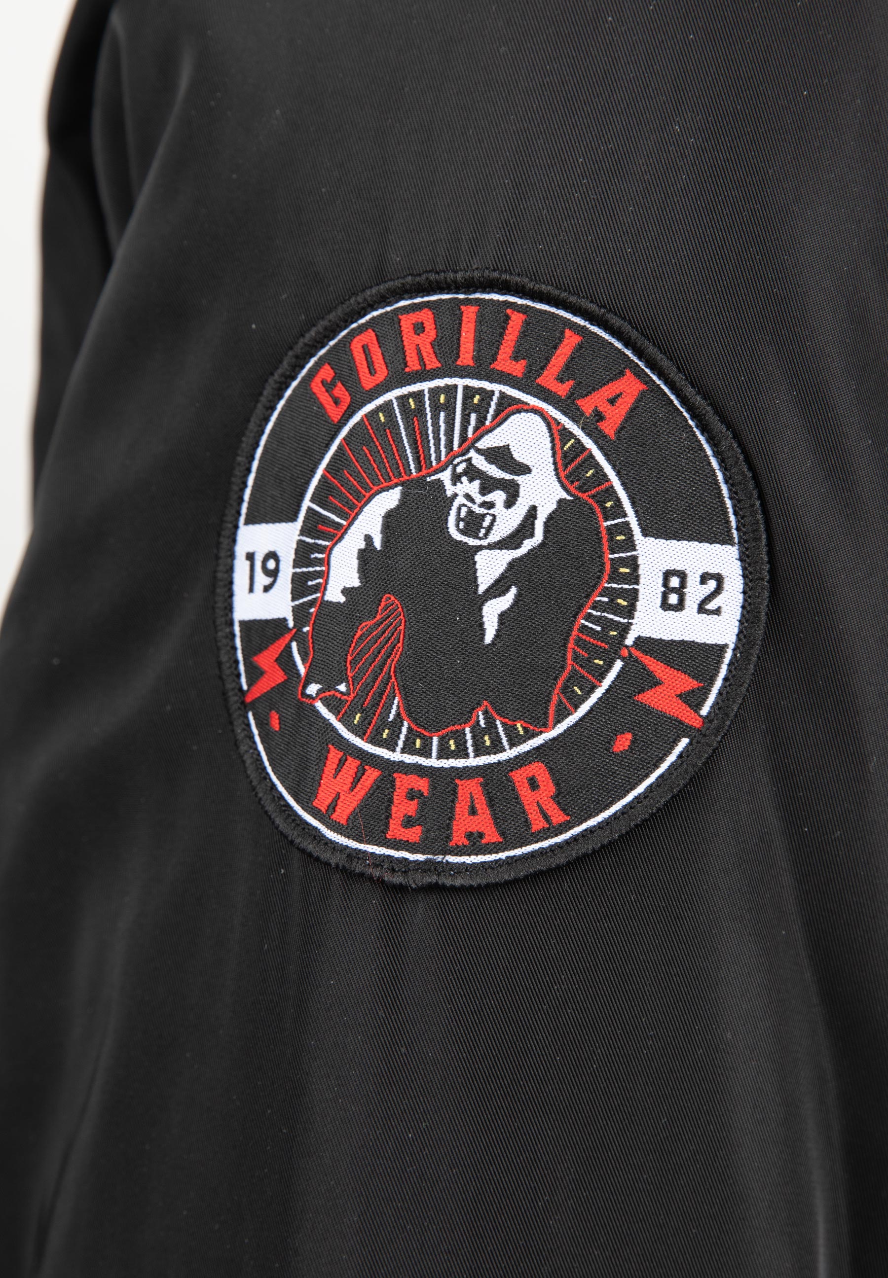 Gorilla Wear Covington Bomber Jacket - Zwart