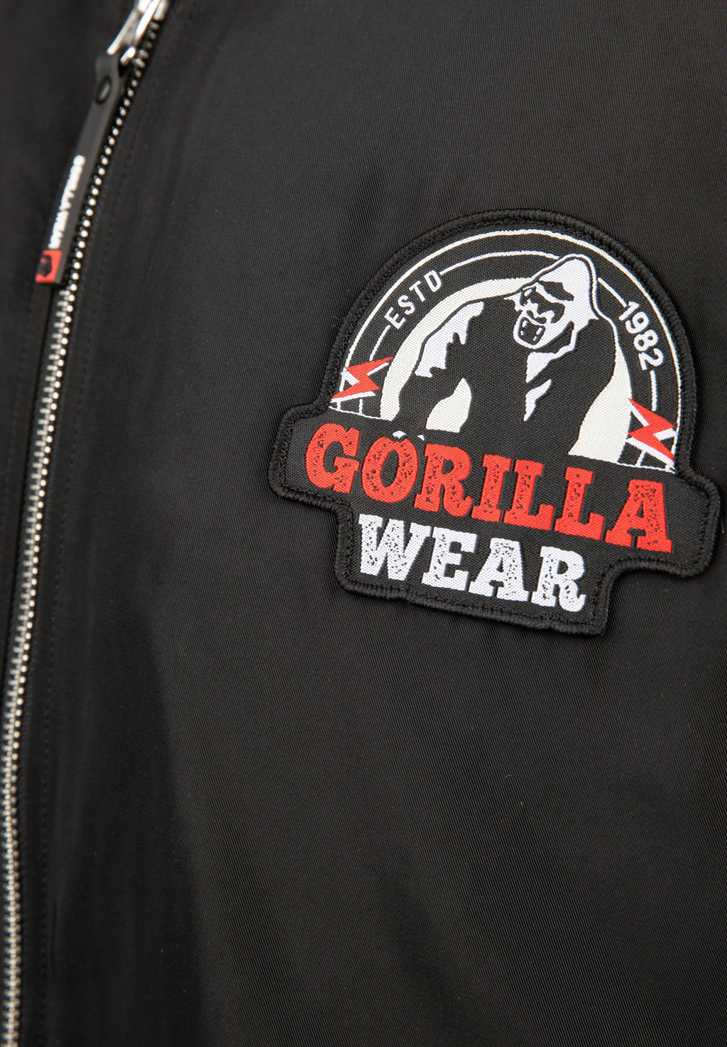 Gorilla Wear Covington Bomber Jacket - Zwart