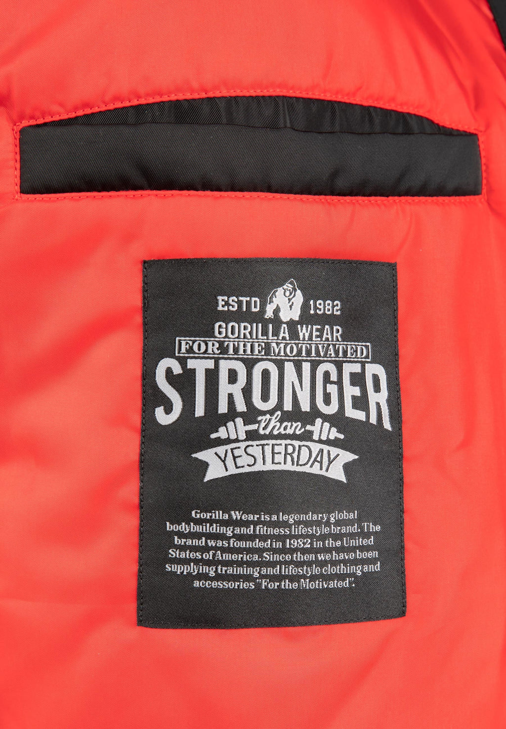 Gorilla Wear Covington Bomber Jacket - Zwart