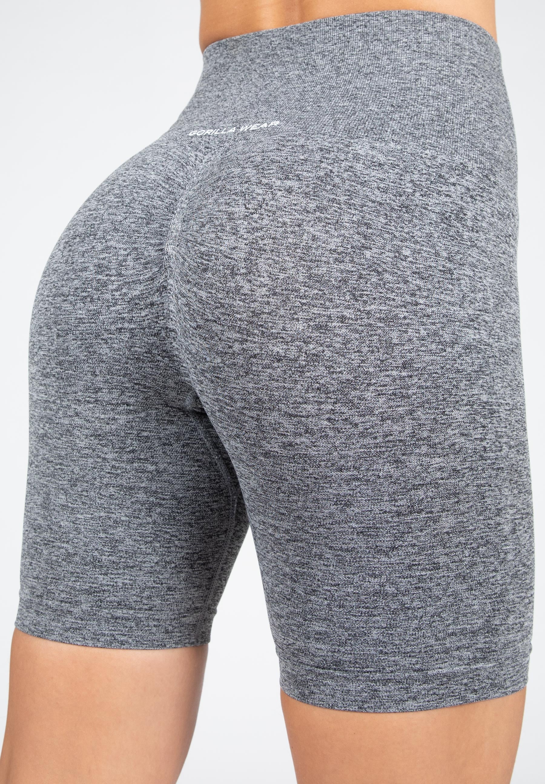Gorilla Wear Quincy Seamless Cycling Shorts - Grijs