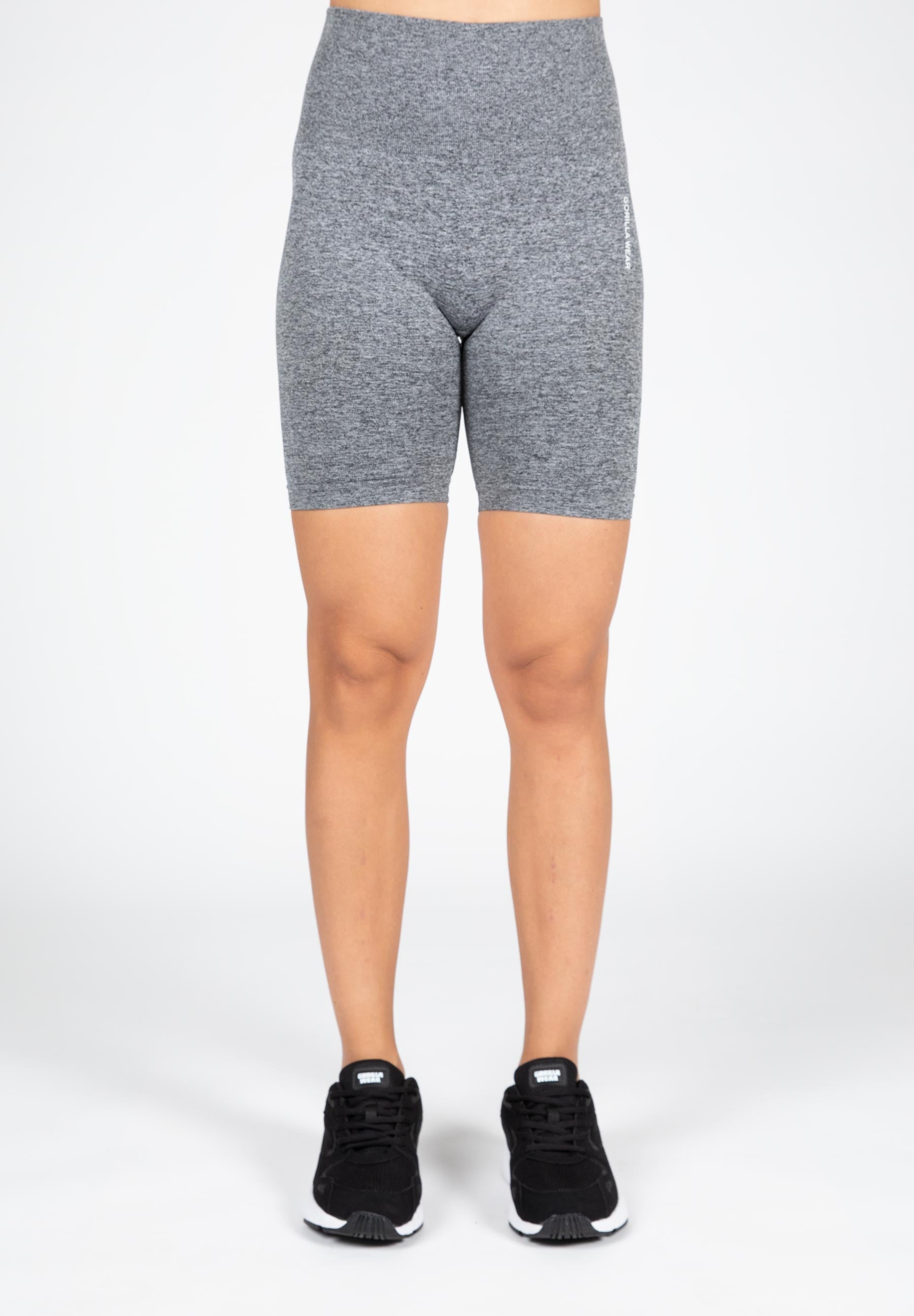 Gorilla Wear Quincy Seamless Cycling Shorts - Grijs