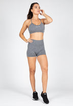 Gorilla Wear Quincy Seamless Shorts - Grijs