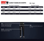 Gorilla Wear Quincy Seamless Shorts - Grijs