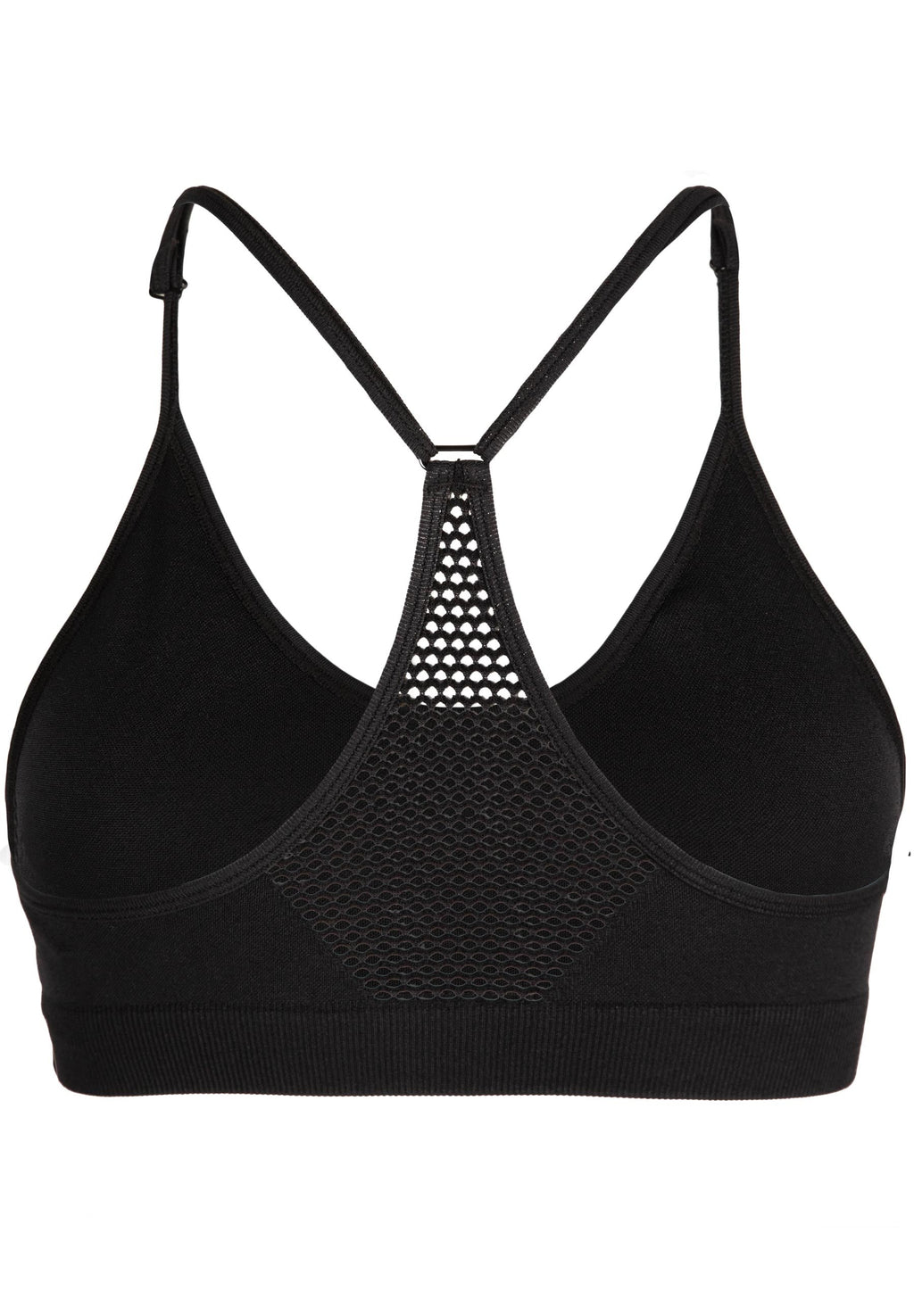 Gorilla Wear Quincy Seamless Sportbeha - Zwart