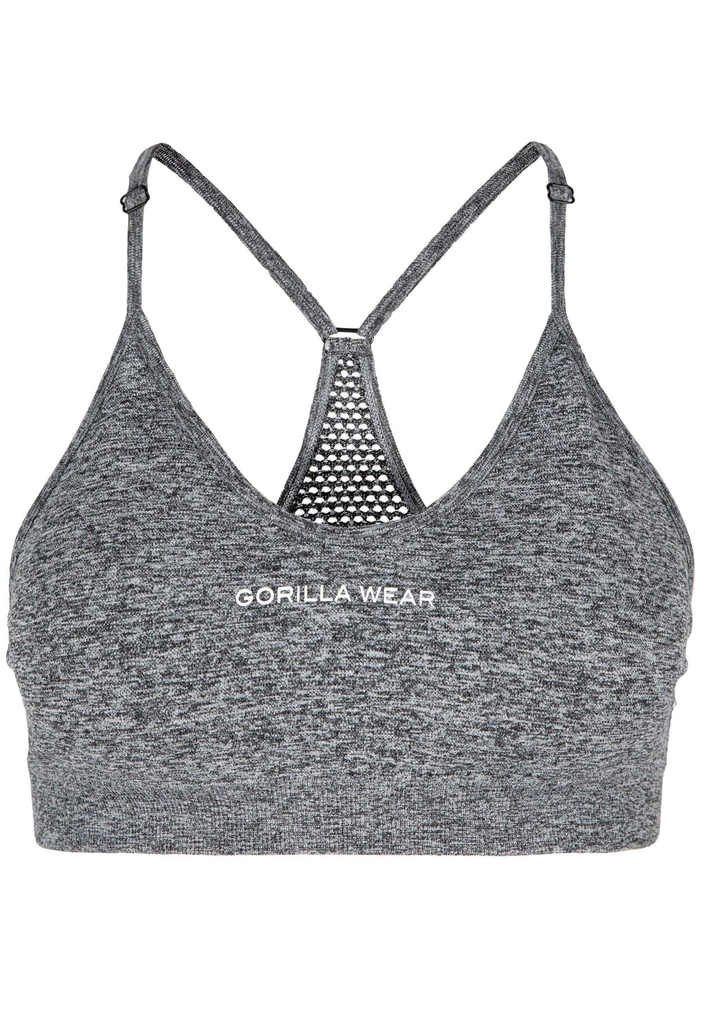 Gorilla Wear Quincy Seamless Sportbeha - Grijs