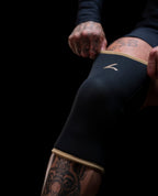 Reeva Powerlifting Knee Sleeves - Knie Bandages - 7 mm - Goud