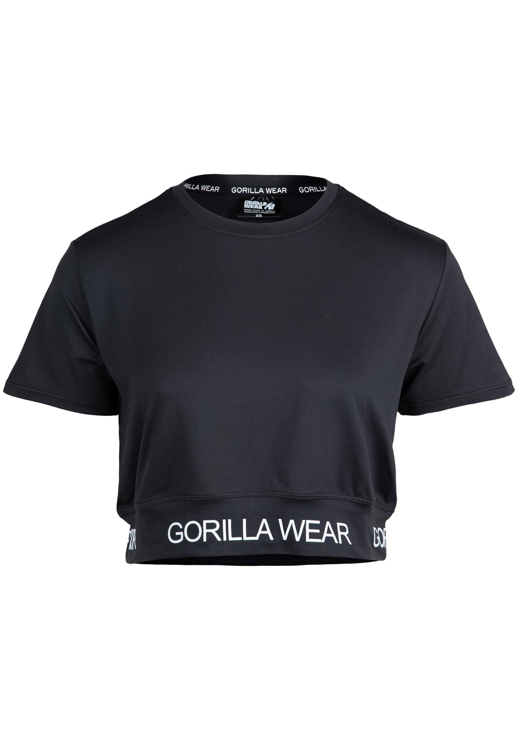 Gorilla Wear Colby Cropped T-shirt - Zwart