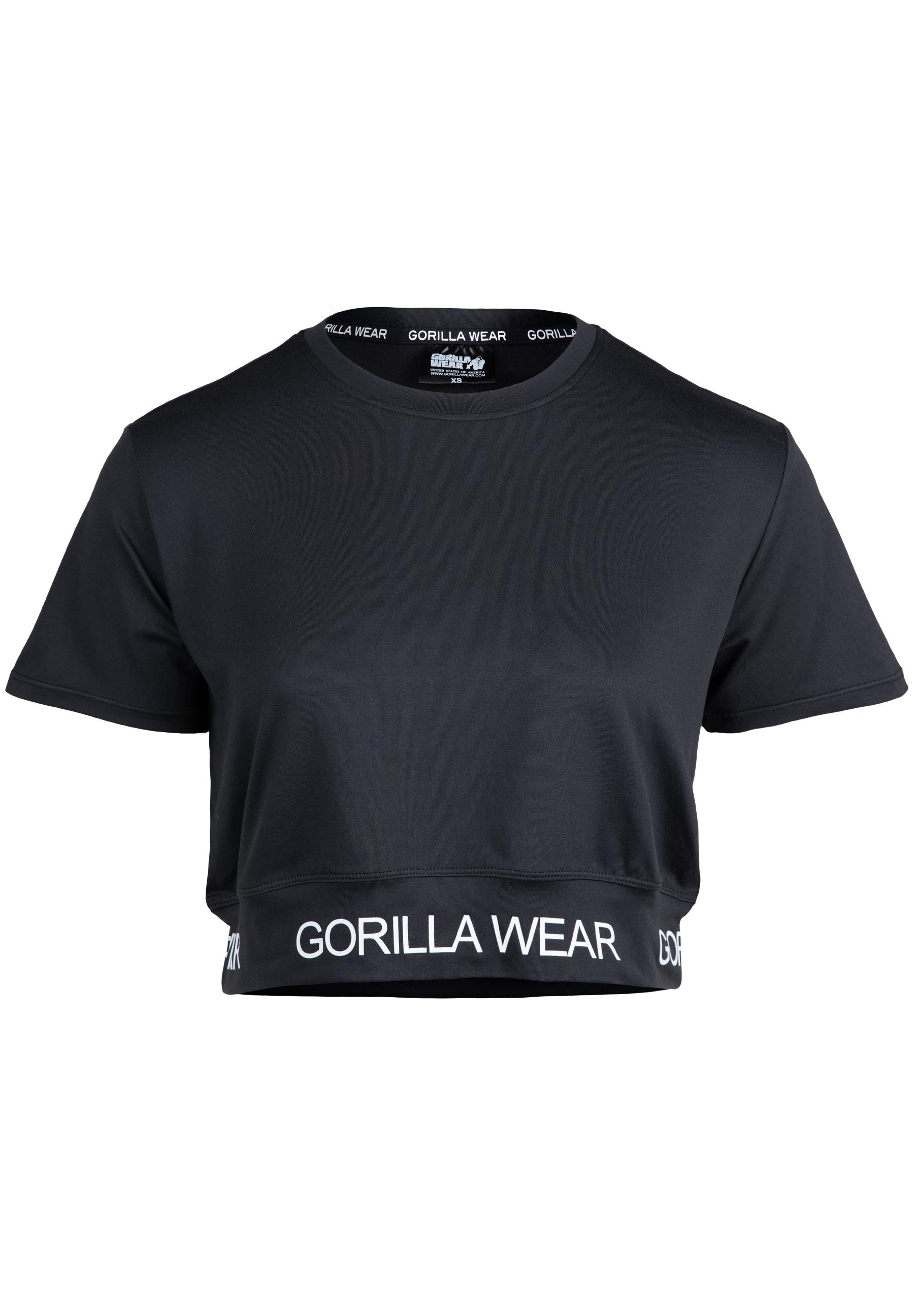 Gorilla Wear Colby Cropped T-shirt - Zwart