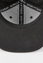Gorilla Wear Malone Snapback Cap - Pet - Zwart