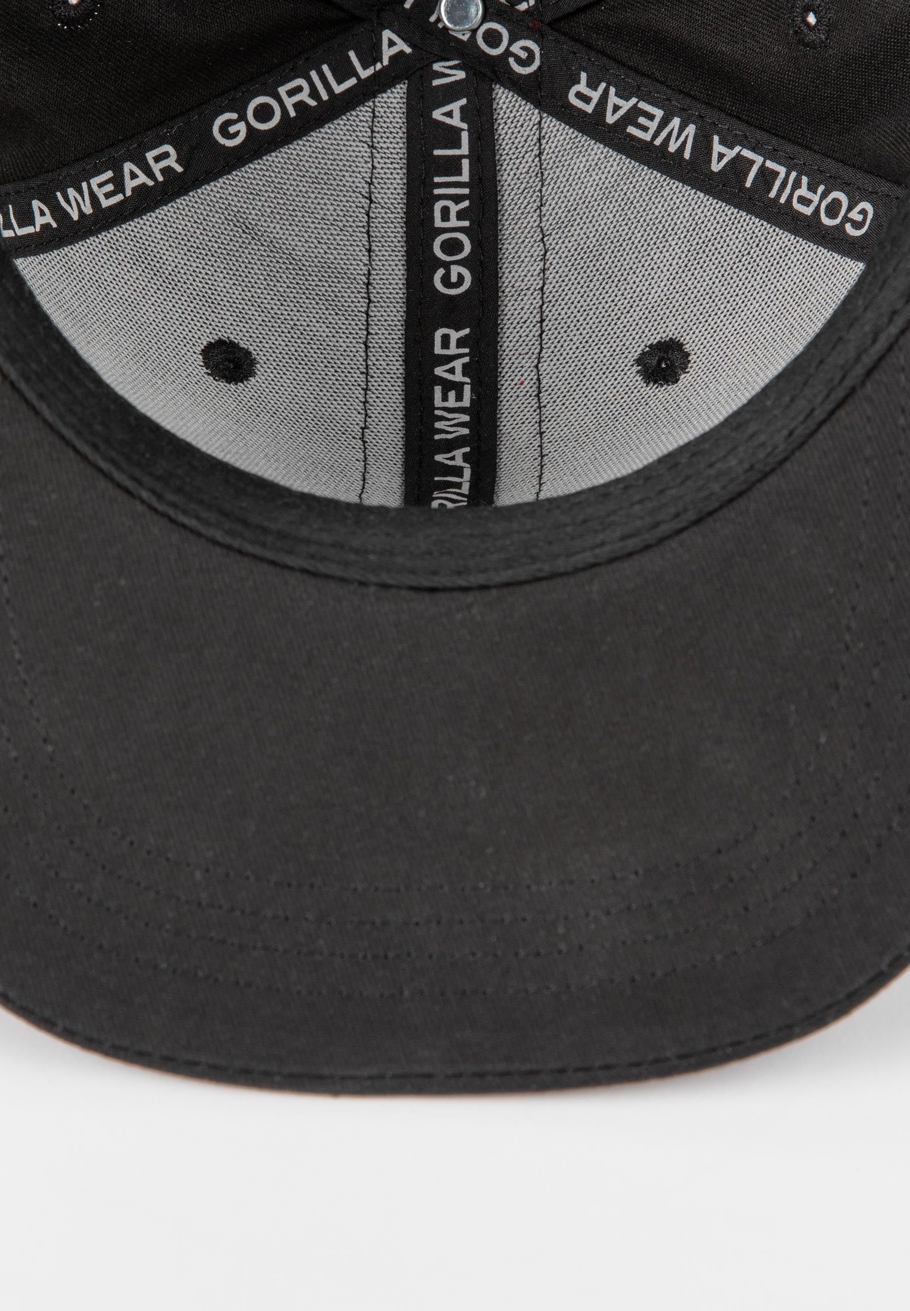 Gorilla Wear Malone Snapback Cap - Pet - Zwart