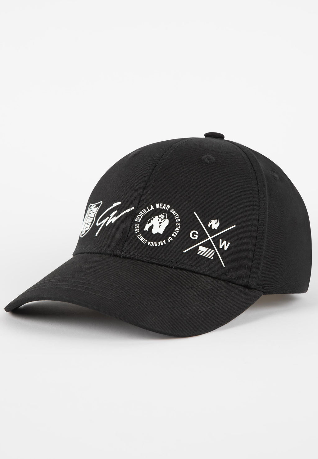 Gorilla Wear Weston Cap - Pet - Zwart